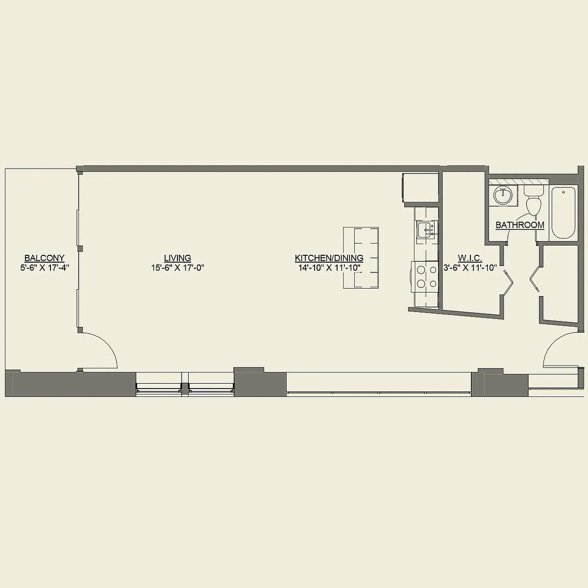 Floor plan GS14