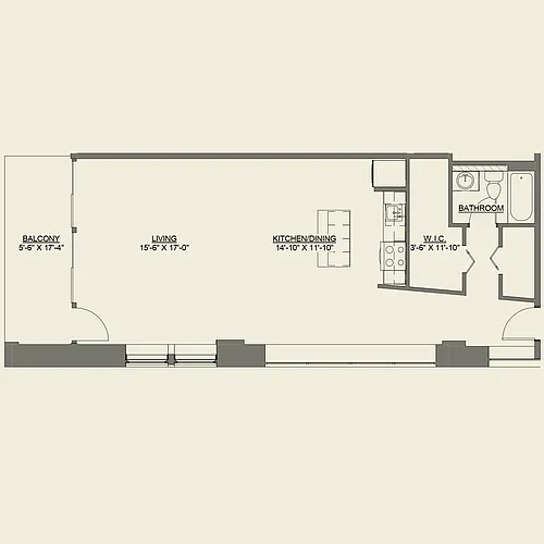 Floor plan GS14