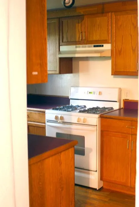 Kitchen from Central Hallway Door