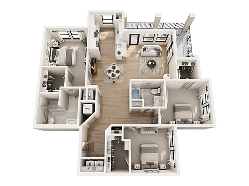 Floor plan C1
