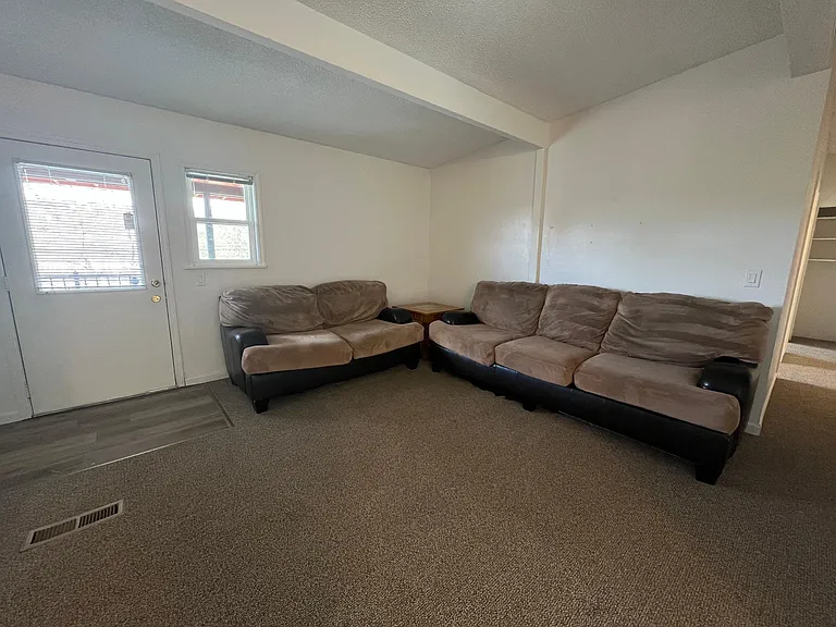 entry is into the living area