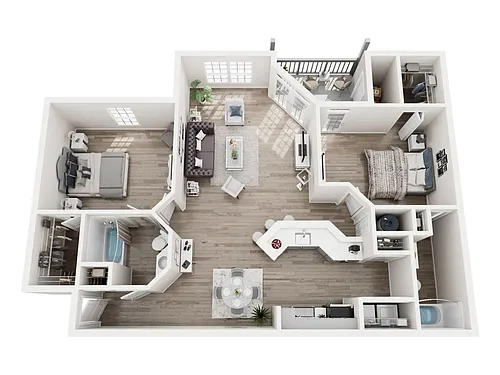 Floor plan Cambridge