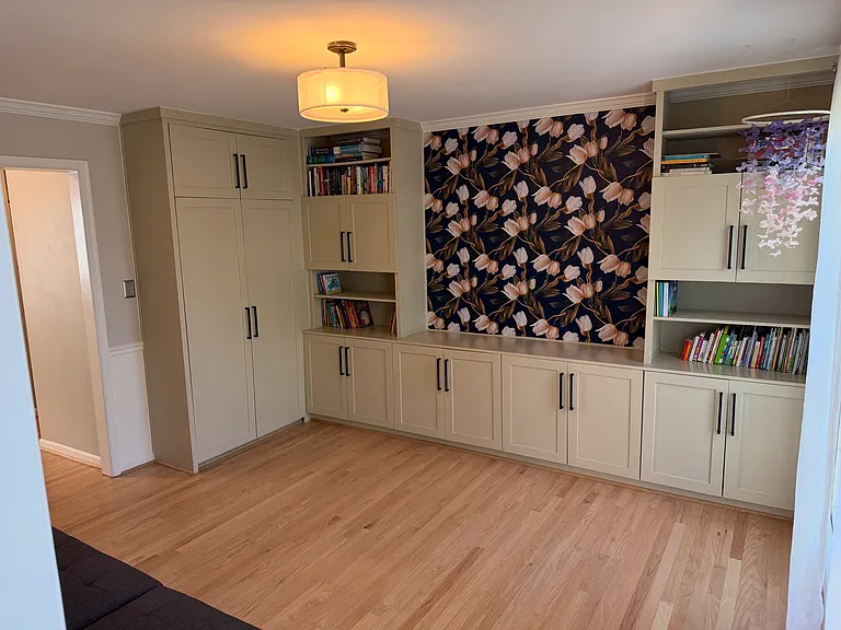 downstairs office