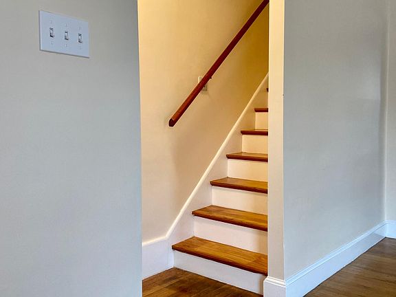 Stairs to second level.