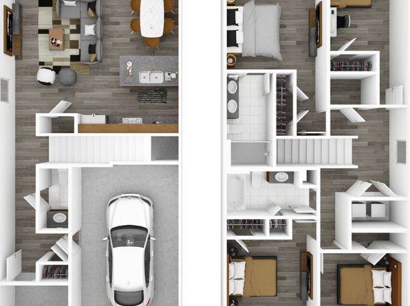 The Townes at Fountain Park | 145 Monroe Creek Blvd, Asheville, NC