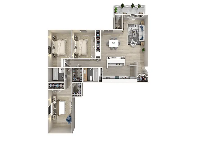 Floor plan 3A