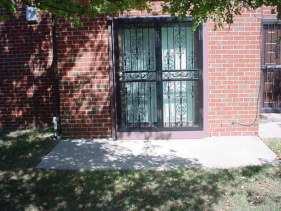 Patio and French doors