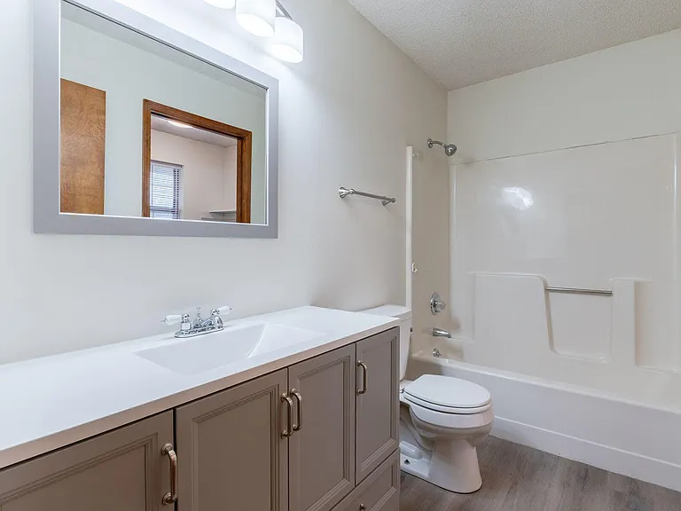 Hall Bath, leads to the Utility Room