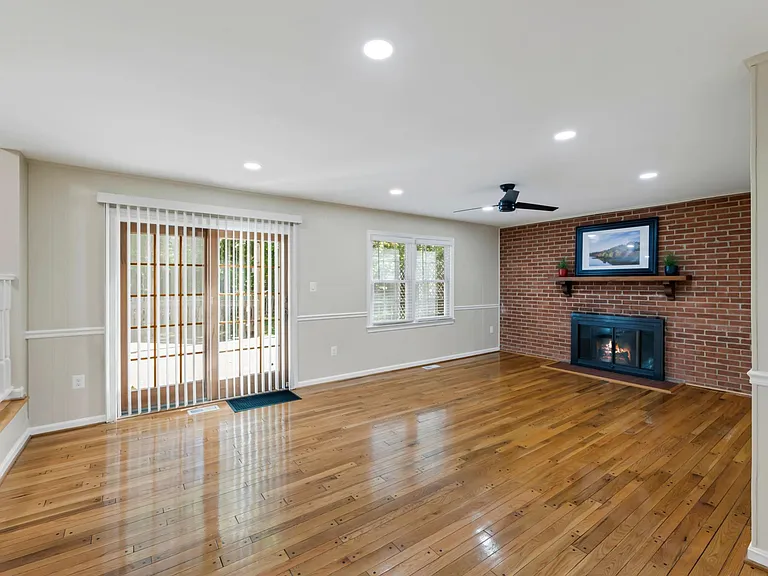 Large Family Room with Fireplace