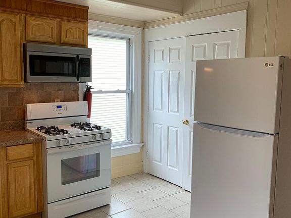 New refrigerator range also dishwasher and microwave