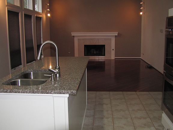 Open floor plan from kit. 