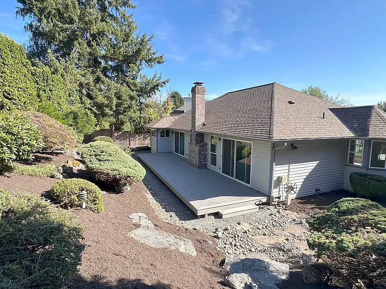 Overview of backyard