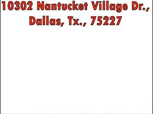 10302 Nantucket Village Dr, Dallas, TX 75227
