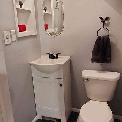 Half bath on main floor