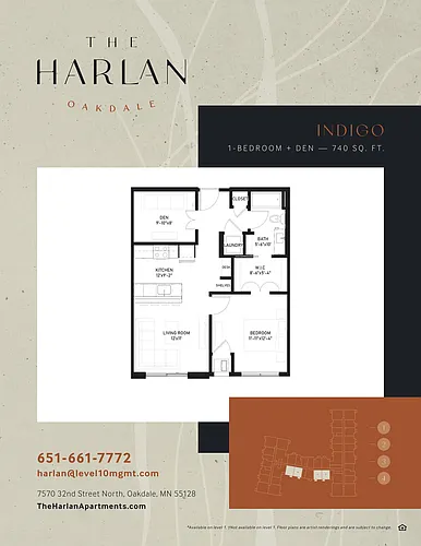 Floor plan Indigo