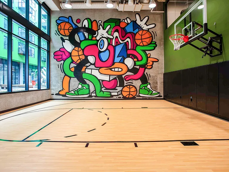 Where hoops meet high art.