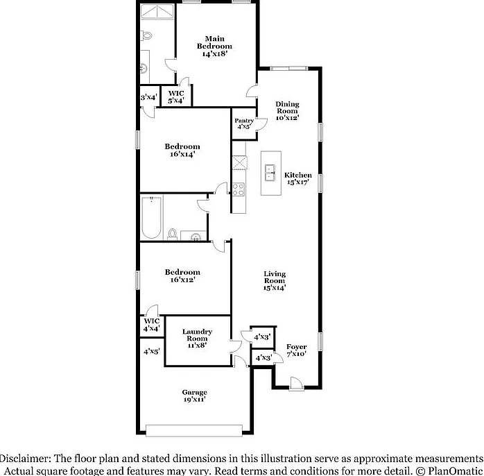 3 bed, 2.0 bath, 1412 sqft, $2,200 — Photo 2
