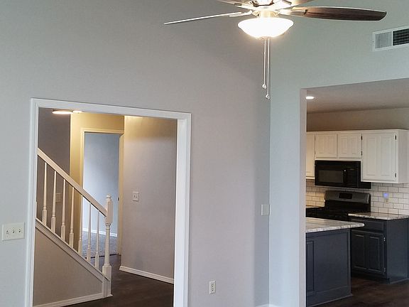 Wide open living and kitchen