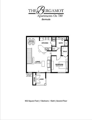 Floor plan Bermuda