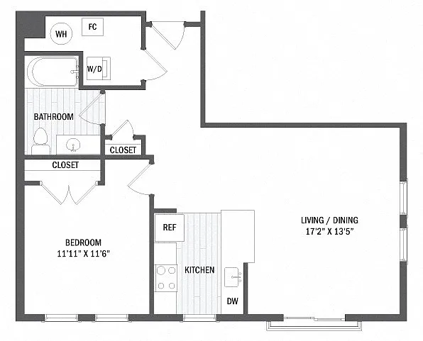 Floor plan A5 - Classic