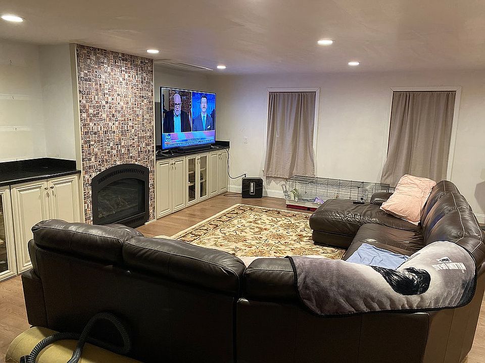 Updated family room
