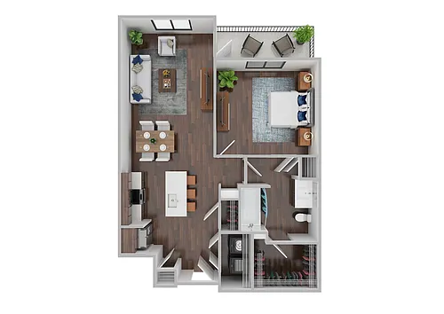 Floor plan A1C
