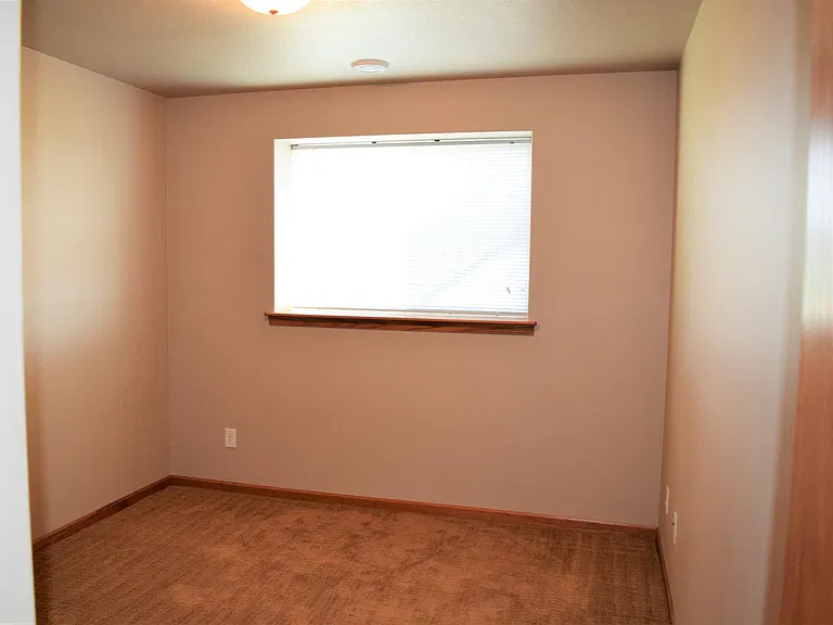 Large windows in lower bedrooms