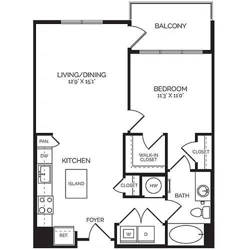 Floor plan A1