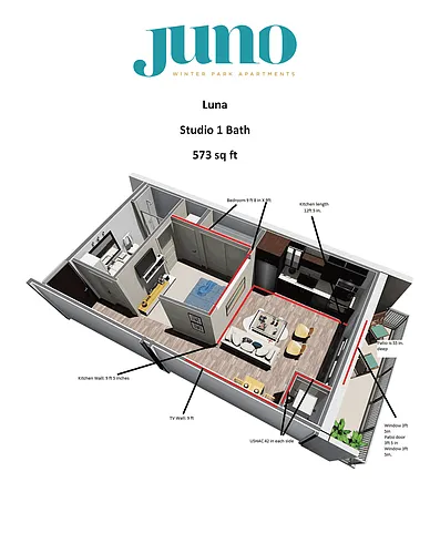 Floor plan Luna