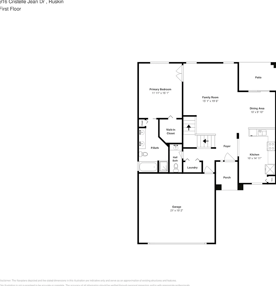 916 Cristelle Jean Dr Ruskin, FL 33570 — Photo 2