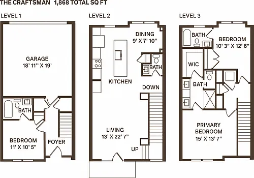 Floor plan The Craftsman