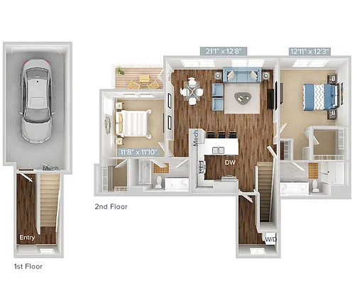 Floor plan B2-1264