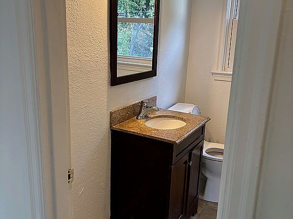 Hallway bathroom