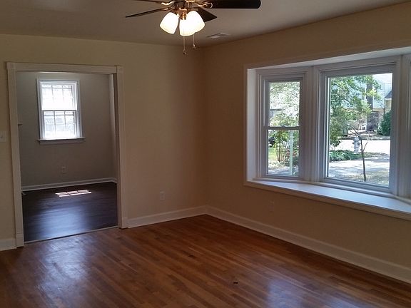 Living Room with Bay Window