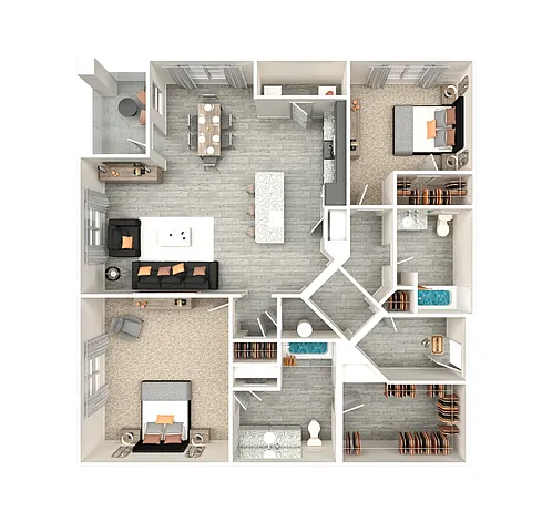 Floor plan B3