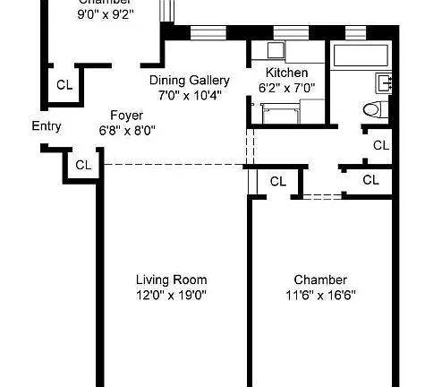 2nd image of 145 E 22nd St APT 4A