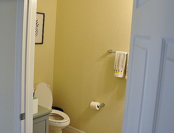 Half bath on main level