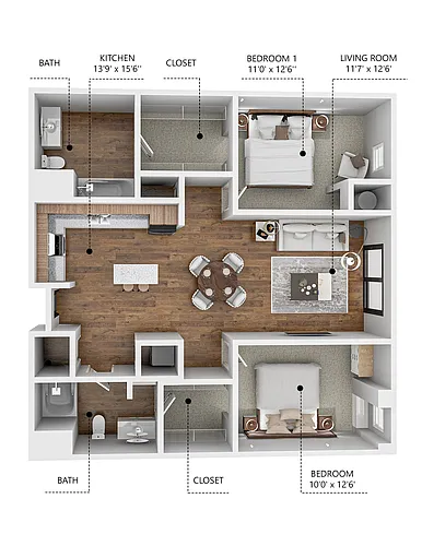 Floor plan B7 - Spirit
