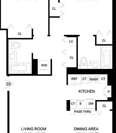 2nd image of 320 W 38th St APT 1203