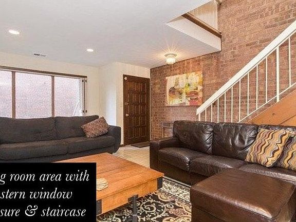 Winding Staircase from Living Room up to 3d Floor