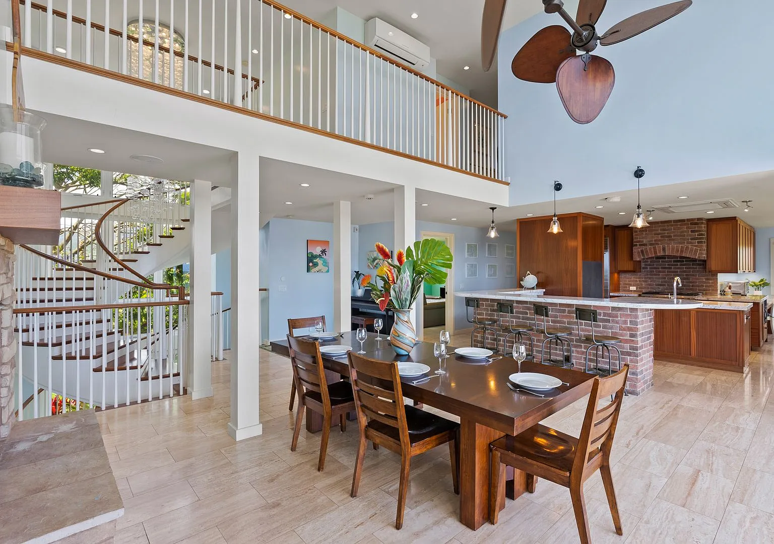 Waialua Ocean View Villa w/ Pool, kids play structure - walk to beach — Photo 4