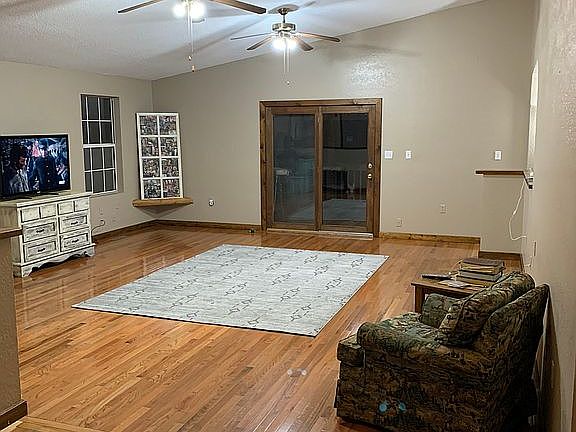 side view of main living rm.