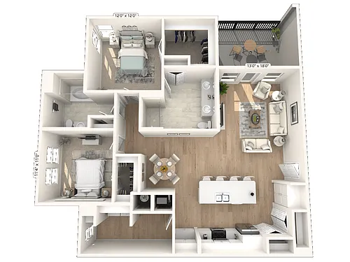 Floor plan The McAuliffe