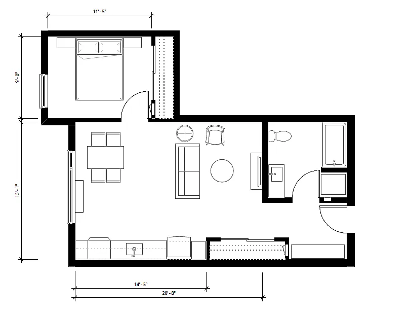 Floor plan Ridge
