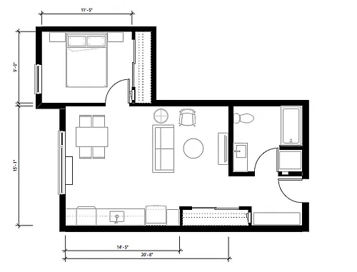 Floor plan Ridge