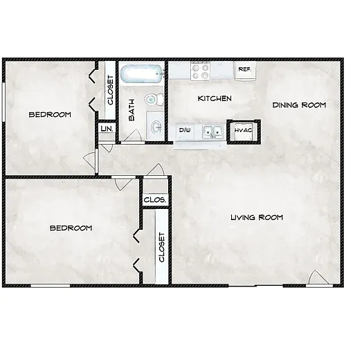 Floor plan 2B