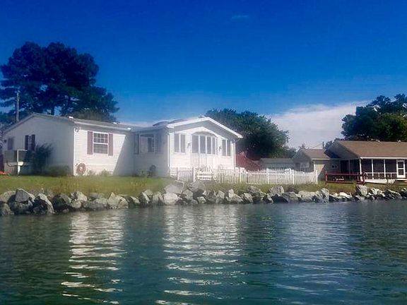 View of home from kayak