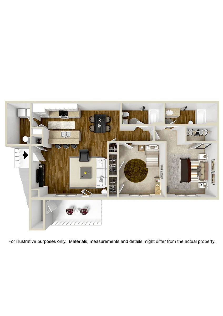 Floor plan The Legend