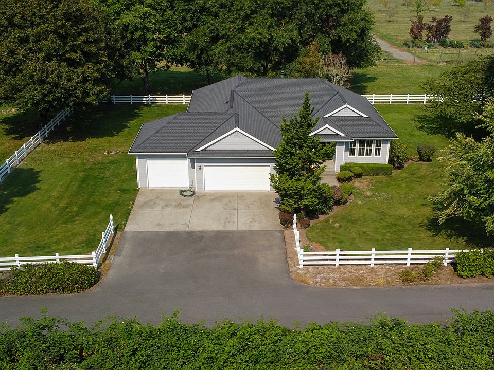 Private home overlooking acreage.