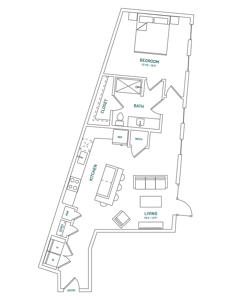 Floor plan A8
